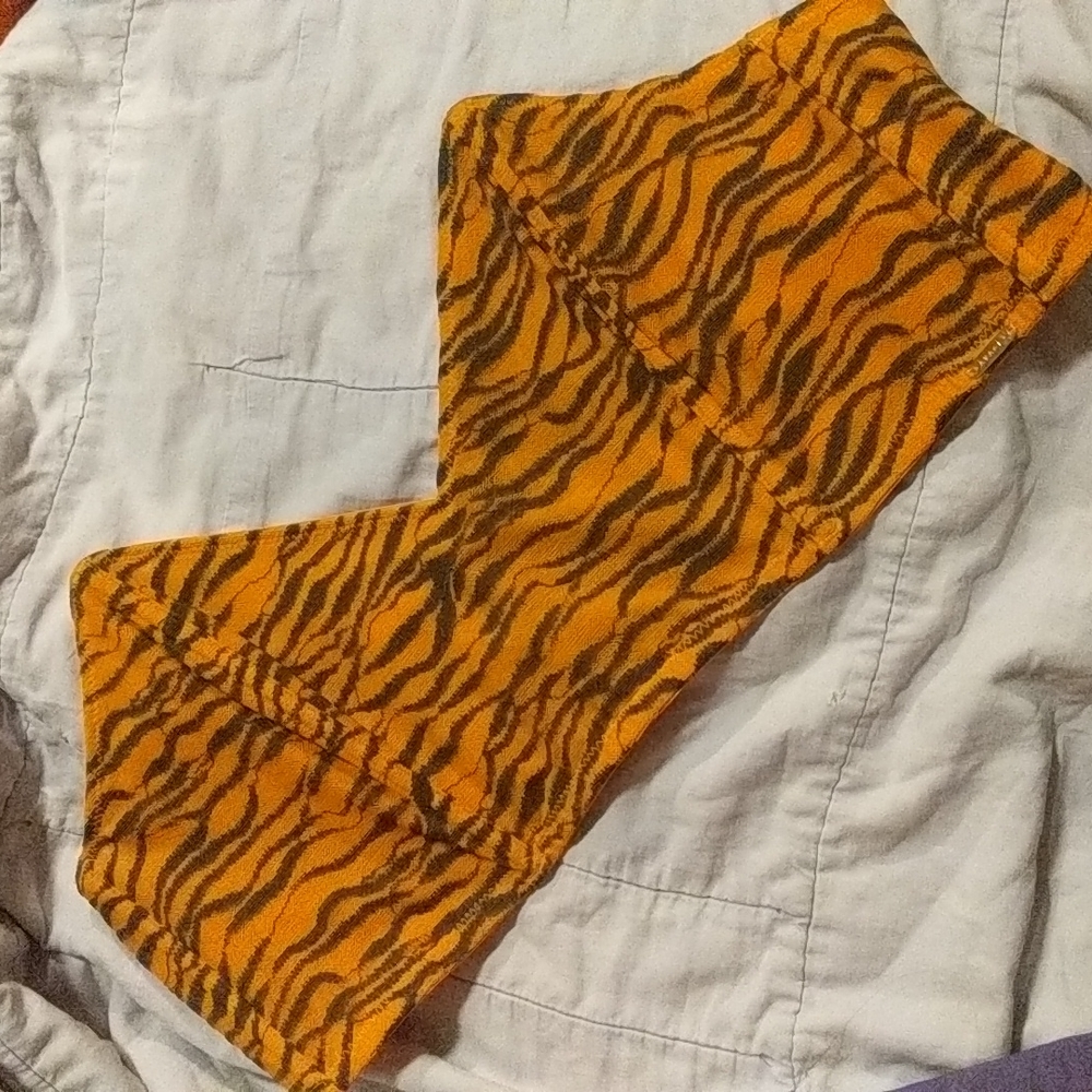 NWOT SavageX tiger stripe bandeau bralette XL